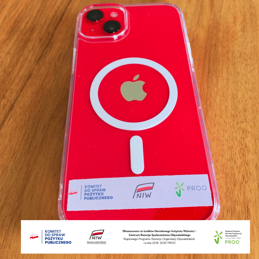 Sfinansowano ze środków Narodowego Instytutu Wolności – Centrum Rozwoju Społeczeństwa Obywatelskiego w ramach Rządowego Programu Rozwoju Organizacji Obywatelskich na lata 2018–2030 PROO.